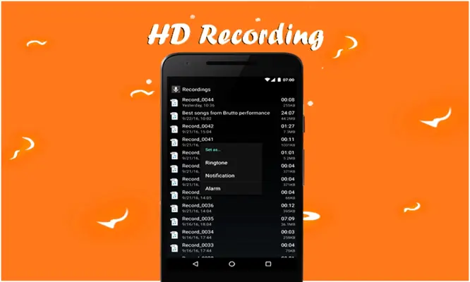 Best Voive Recorder HD android App screenshot 2